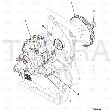 JCB Part No.# 320/06683, FIP - NA 47kW GENSET 12V(05993) - JCB Spare Parts