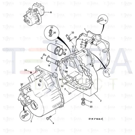 JCB Part No.# 45/908300, PLUG - TEST POINT - JCB Spare Parts