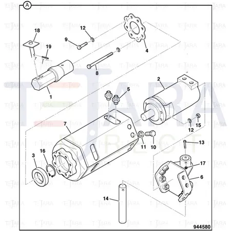 JCB Part No.# 2203/0067, CIRCLIP - JCB Spare Parts