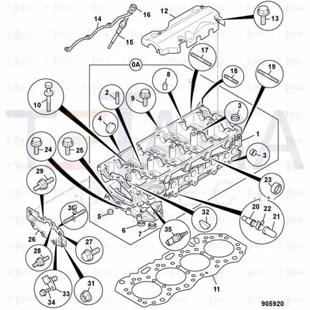 JCB Part No.# 02/802405, Sensor angle posit - JCB Spare Parts