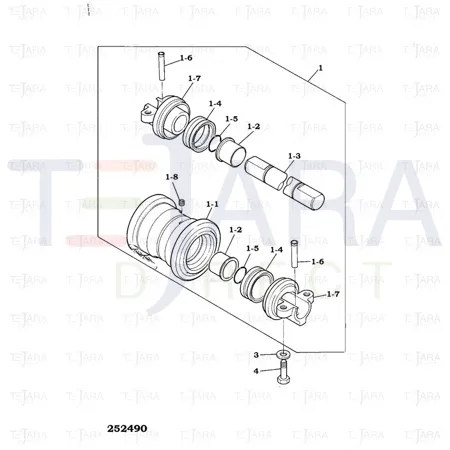JCB Part No.# 913/10281, PIN - JCB Spare Parts