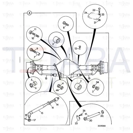 JCB Part No.# 2103/1314, SPLITPIN - JCB Spare Parts