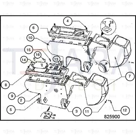 JCB Part No.# 229/01128, Screw - JCB Spare Parts