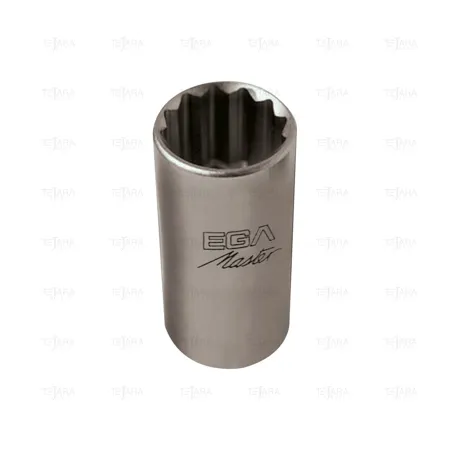 SOCKET WRENCH 3/4" - 1.1/4" LONG SERIE INOX (12 EDGES) - EGA Master