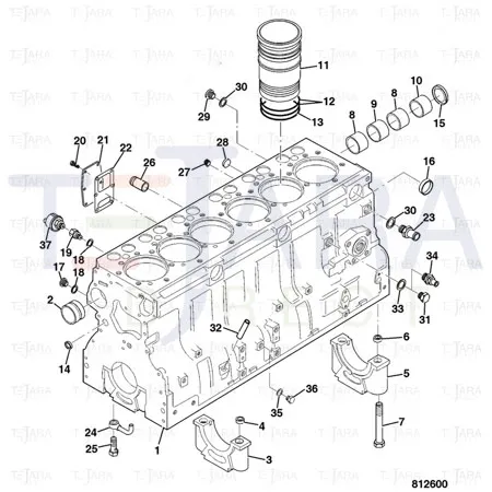 JCB Part No.# 02/950325, Plug - JCB Spare Parts