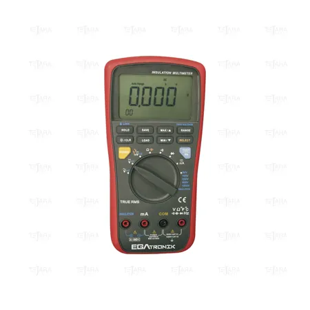 0,1M Ohm - 2G Ohm ISOLATION RESISTANCE TEST MULTIMETER EGATRONIK - EGA Master