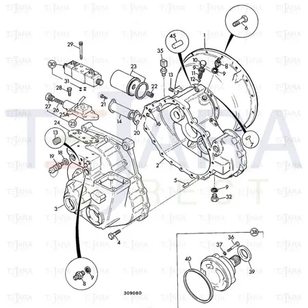 JCB Part No.# 814/00222, SPRING (T.C. RELIEF) - JCB Spare Parts