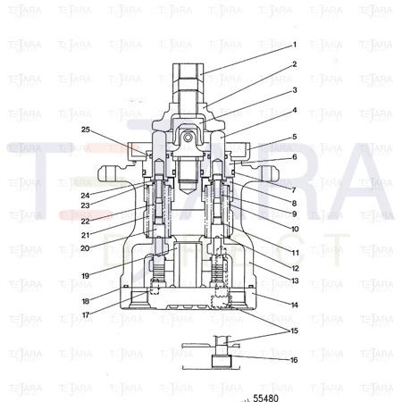 JCB Part No.# LQC0025, Kit-Seal - JCB Spare Parts