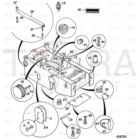 JCB Part No.# 32/925592, Breather - JCB Spare Parts