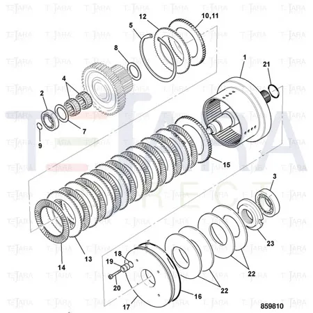 JCB Part No.# 828/10263, O' RING SEAL - JCB Spare Parts