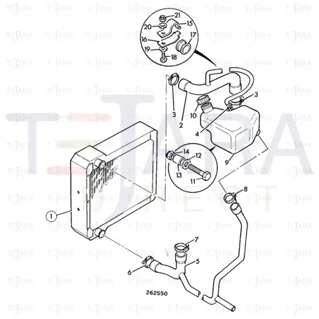 JCB Part No.# 123/06578, CAP PRESSURE - JCB Spare Parts