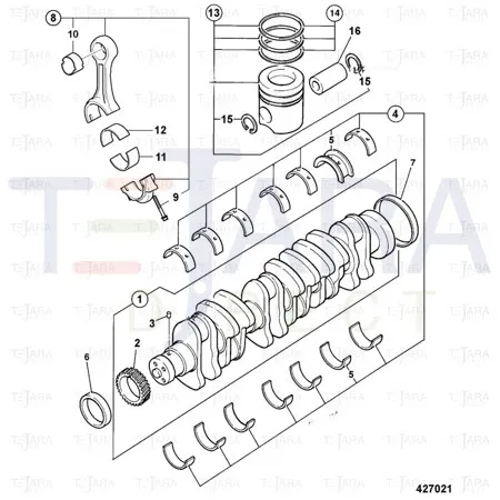 JCB Part No.# 02/910143, CIRCLIP - JCB Spare Parts