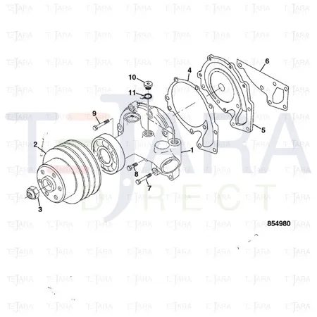 JCB Part No.# 02/950014, Washer sealing - JCB Spare Parts
