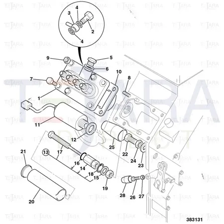JCB Part No.# 02/630808, WASHER - JCB Spare Parts