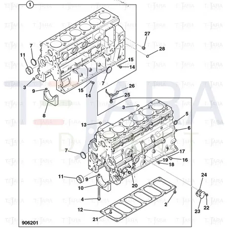 JCB Part No.# 02/910783, Plug expansion - JCB Spare Parts