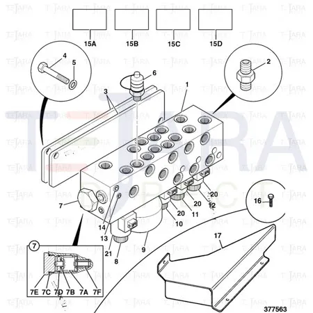JCB Part No.# 25/222402, O Ring - JCB Spare Parts