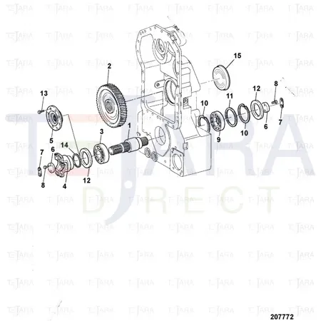 JCB Part No.# 04/800246, BOLT - JCB Spare Parts