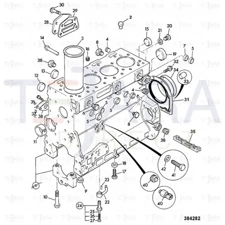 JCB Part No.# 02/201362, PLUG - JCB Spare Parts