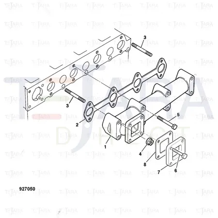 JCB Part No.# 02/630338, GASKET - JCB Spare Parts