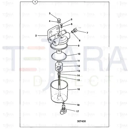JCB Part No.# 32/919700, SEDIMENTER - JCB Spare Parts
