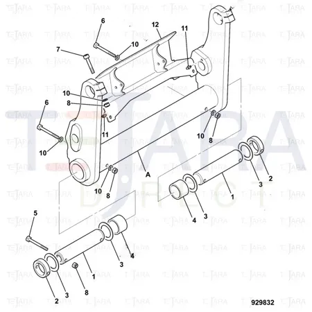 JCB Part No.# 821/10110, RETAINING RING - JCB Spare Parts