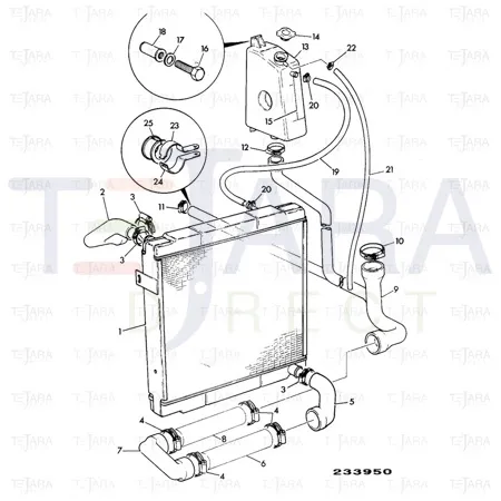 JCB Part No.# 121/60601, CAP - JCB Spare Parts