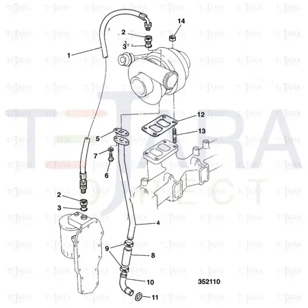 JCB Part No.# 02/910165, O RING - JCB Spare Parts