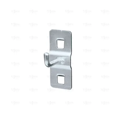 SHORT HOOK 1 PC. . FOR PANEL 50136 & 50137 - Overall: 60 X 35 X 25 mm - EGA Master
