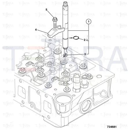 JCB Part No.# 320/06530, WASHER.FUEL INJECTOR - JCB Spare Parts