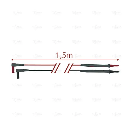 CATIII 1000V - CATIV 600V BIMATERIAL TEST LEADS EGATRONIK - EGA Master