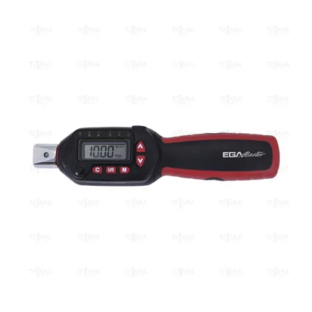 DIGITAL MINI TORQUE WRENCH 1,5 - 30 Nm CONNECTION 9 X 12 MM with data communication - EGA Master
