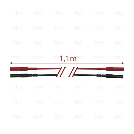 CATIII 1000V - CATIII 1000V TEST LEADS (WITHOUT PROBES) EGATRONIK - EGA Master