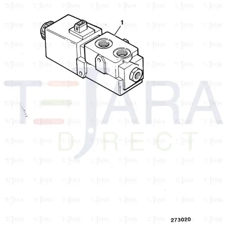 JCB Part No.# 25/996301, COIL SOLENOID - JCB Spare Parts