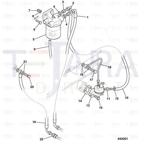 JCB Part No.# 02/910425, BOLT BANJO - JCB Spare Parts