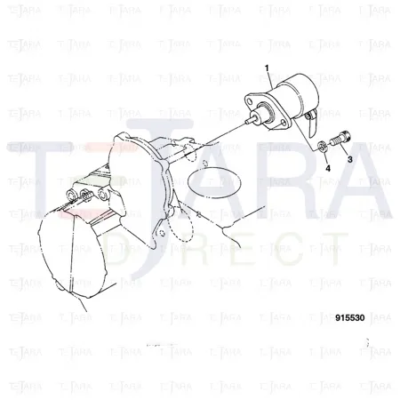 JCB Part No.# 02/600948, Solenoid - JCB Spare Parts