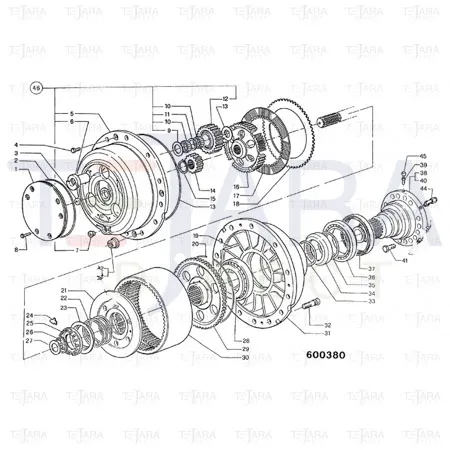 JCB Part No.# 10/906504, PISTON - JCB Spare Parts