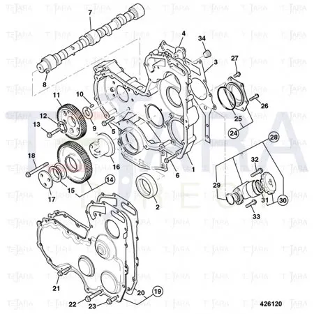 JCB Part No.# 02/291104, BOLT - JCB Spare Parts