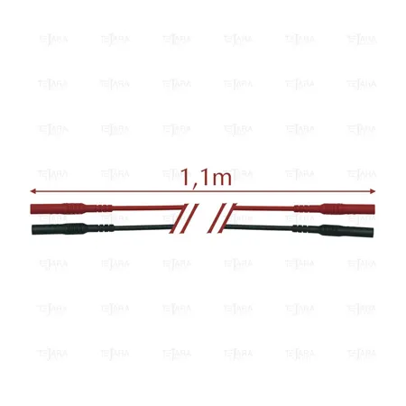 CATII 1000V - CATII 1000V TEST LEADS (WITHOUT PROBES) EGATRONIK - EGA Master