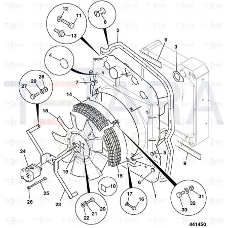 JCB Part No.# 826/11013, SCREW FLANGE HEAD - JCB Spare Parts