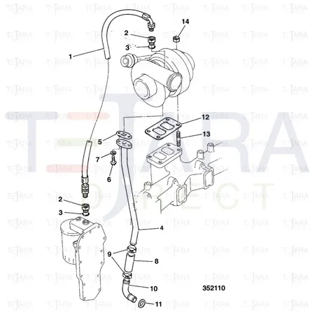 JCB Part No.# 02/910922, O RING - JCB Spare Parts