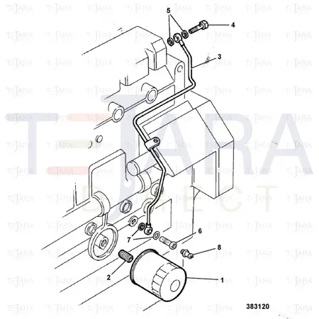 JCB Part No.# 02/630228, BOLT BANJO - JCB Spare Parts
