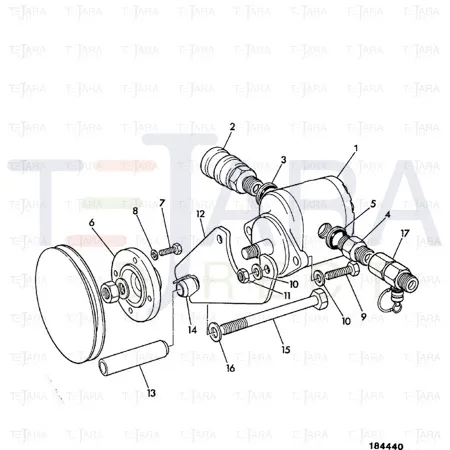 JCB Part No.# 1305/3412Z, BOLT 1/2UNFx1.3/4 HT - JCB Spare Parts