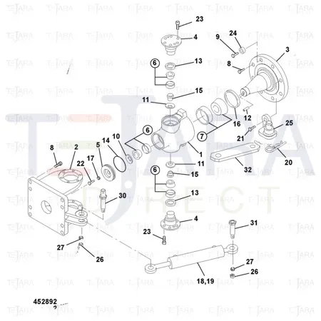 JCB Part No.# 1316/0512Z, M12X50 LG SET SCREW - JCB Spare Parts