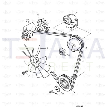 JCB Part No.# 02/200478, HOUSING - JCB Spare Parts