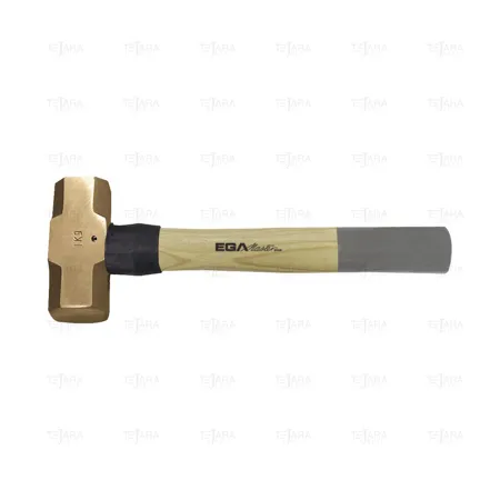 SLEDGE HAMMER 10000 GR HICKORY HANDLE NON SPARKING Al-Bron - EGA Master