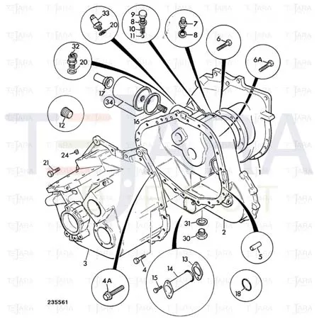 JCB Part No.# 1321/0303Z, SETSCREW M8 x 16 - JCB Spare Parts