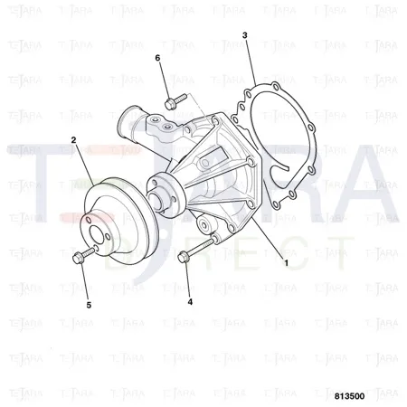 JCB Part No.# 02/940108, Gasket - JCB Spare Parts