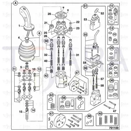 JCB Part No.# 331/42643, BOOT RUNNER - JCB Spare Parts