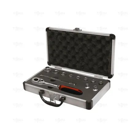 SET OF 12 PCS. SOCKETS 3/8" (6 - 19 MM) 6 EDGES - EGA Master
