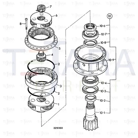 JCB Part No.# 05/903868, SCREW - JCB Spare Parts